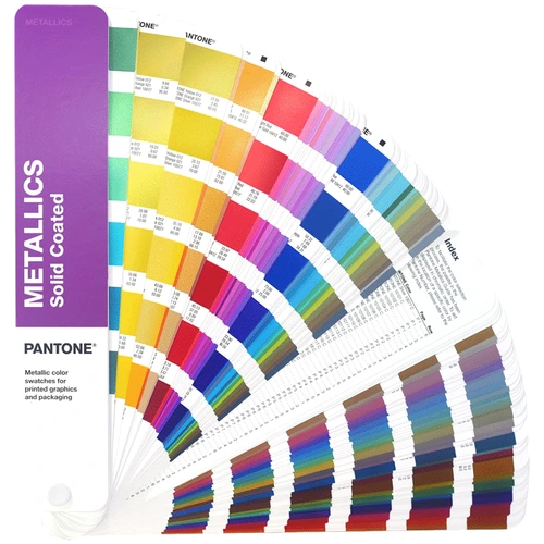 metallic pantone book