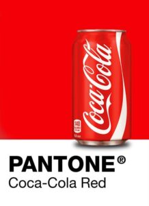 coca cola pantone