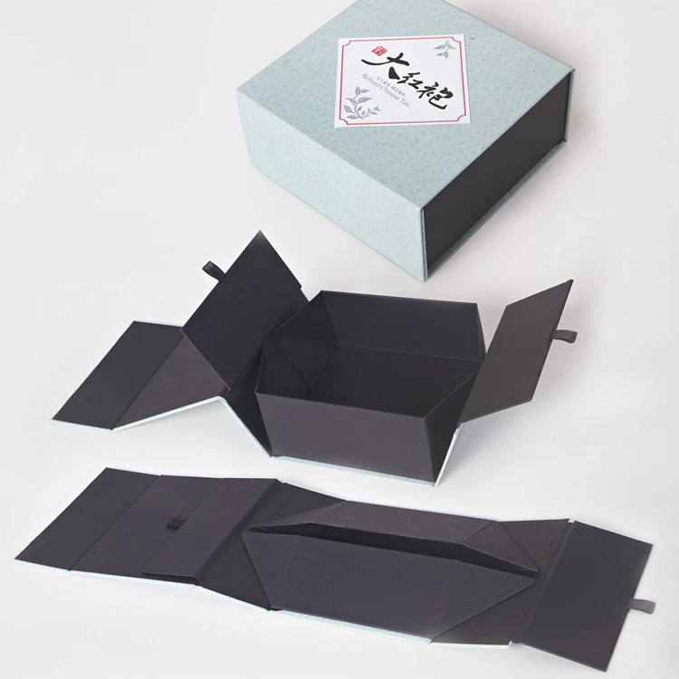 double flap assembling folding boxes
