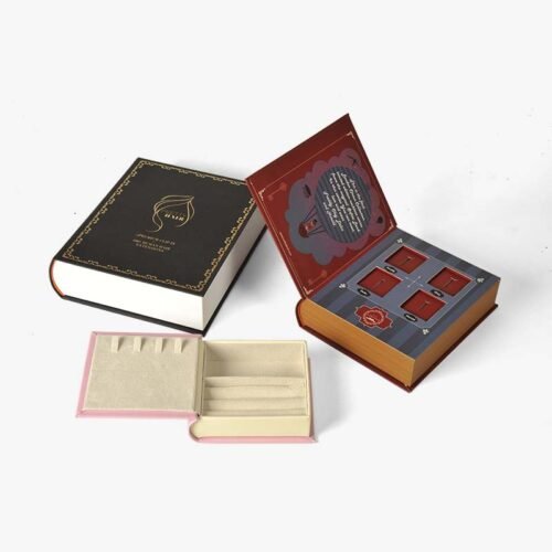 custom book style rigid boxes