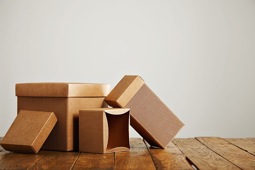 brown corrugated cardboard boxes 1