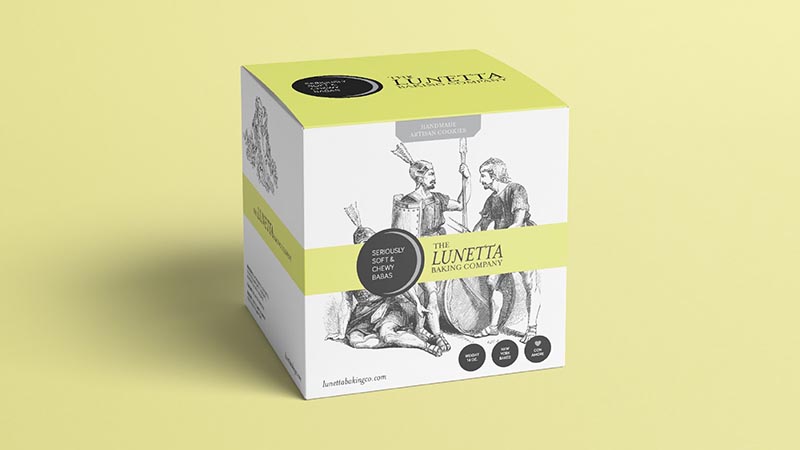 lunetta baking packaging