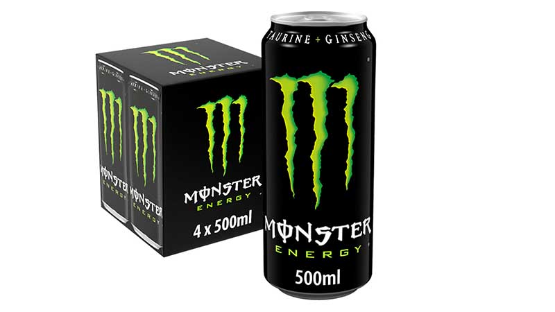monster energy high contrast design packaging
