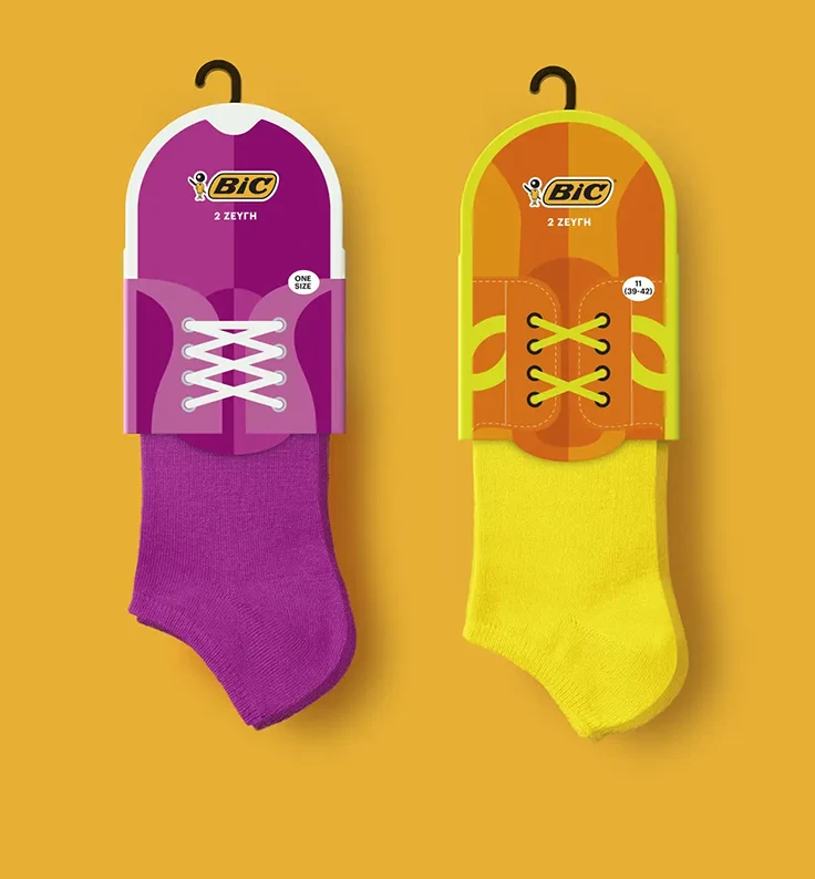 innovative display sock packaging