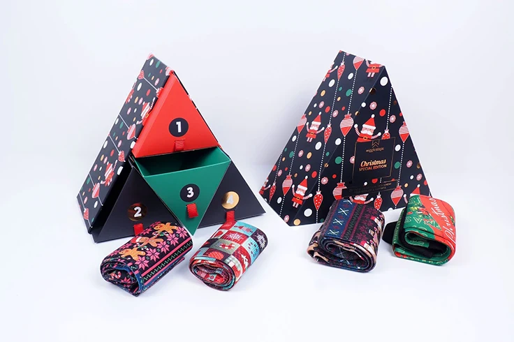 new year sock boxes