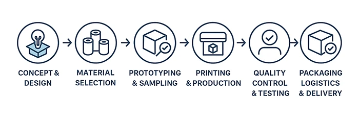 custom packaging production process