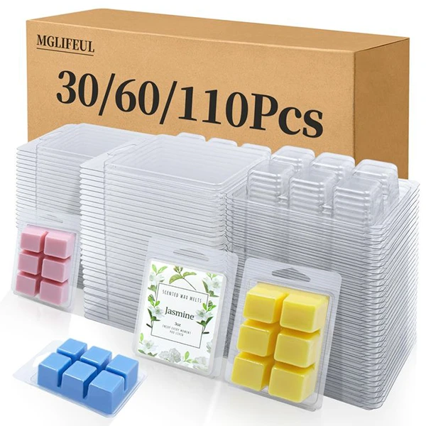 mglifeul wax melt container clamshell