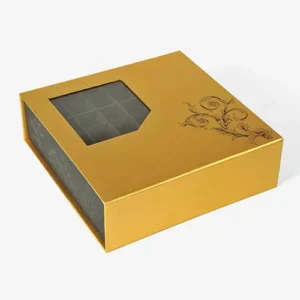 luxury magnetic box with window