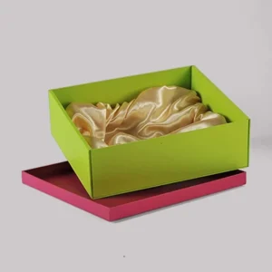 foldable two piece rigid box