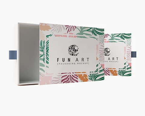 Geschenkboxen im Schubladenstil