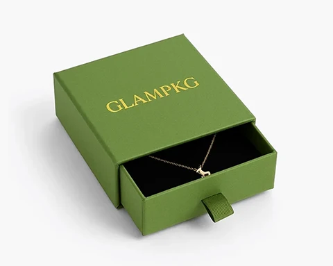 Schmuck-Präsentationsboxen im Schubladenstil
