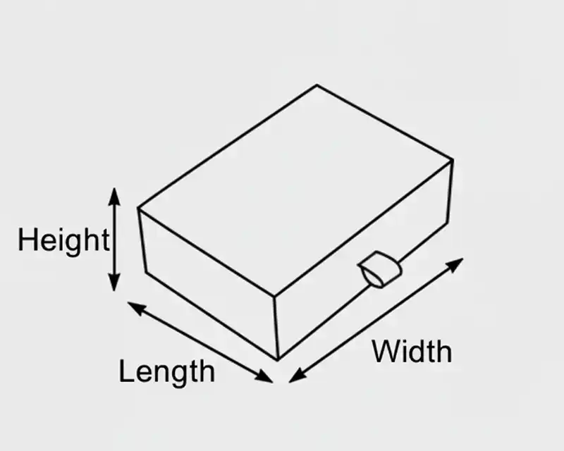 rigid box dimensions
